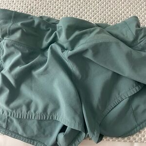 lululemon athletica Teal Athletic Shorts